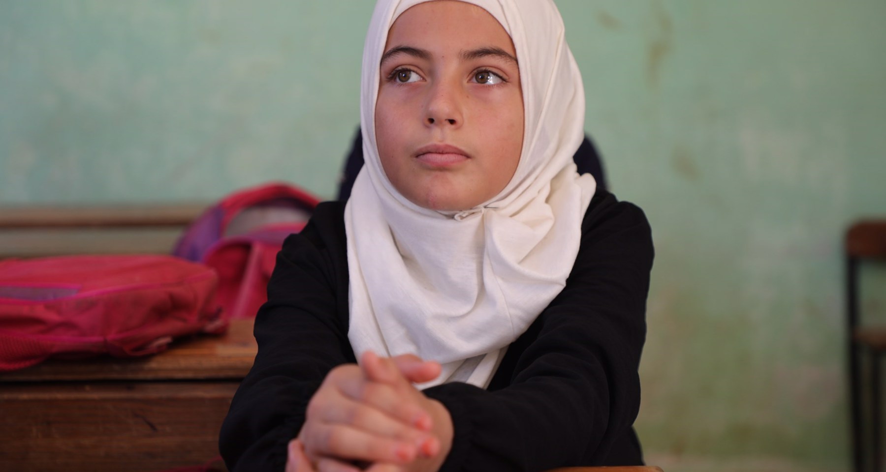 Syriske Layla drømmer om fred og utdanning